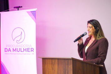 Foto - Sessão Solene - Procuradoria da Mulher