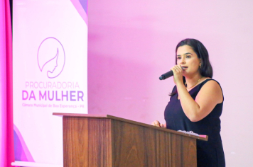 Foto - Sessão Solene - Procuradoria da Mulher