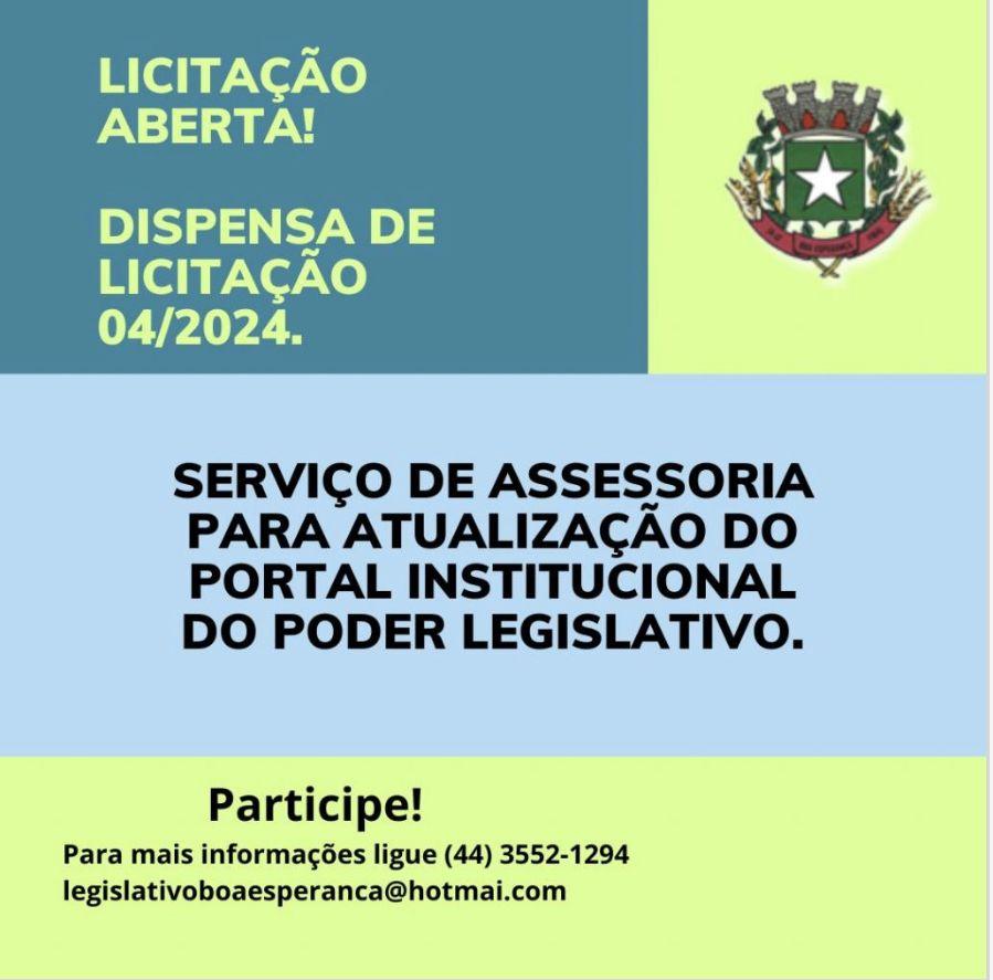 Licitação Aberta